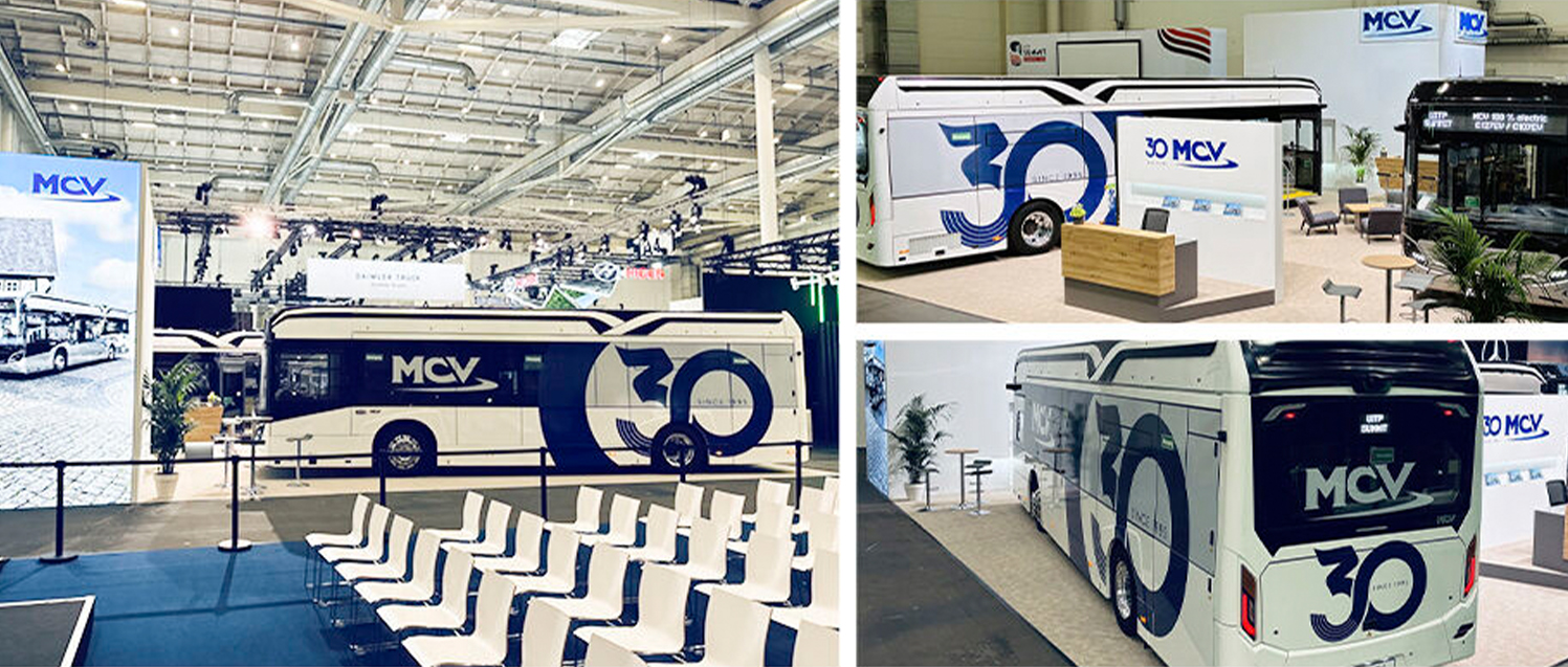 MCV Showcases Next-Generation Electric Mobility at the UITP Summit in Hamburg
